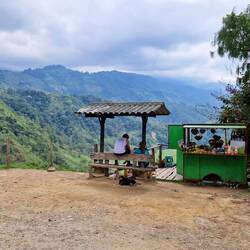 Leckere Obststände und schöne Aussicht