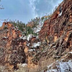 Looking back from the Narrows