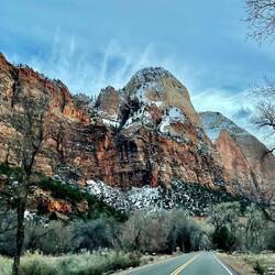 Scenic Drive through Zion National Park