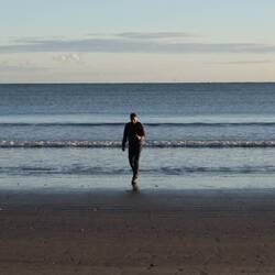 Echt schön hier! Christian sucht noch die "Rabbits"