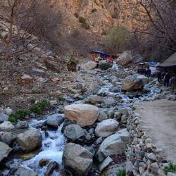 It was a lovely hike along the river to the waterfall