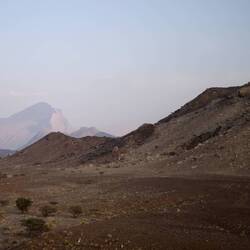 Ausblick zum Jebel Misht