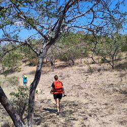 Auf dem Weg in den Canyon