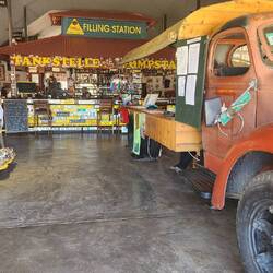 Raststätte im Stil der Route 66