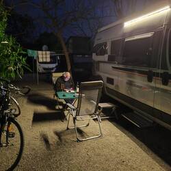 Und jetzt den Tag ausklingen lassen bei milden Temperaturen 😎