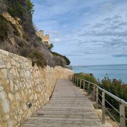 Weg nach El Roc de Sant Gaietà 