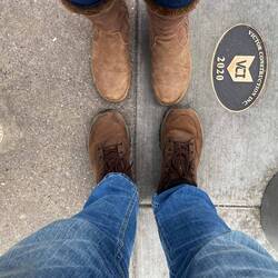 Dave in Nevada at 1.30pm and myself in Arizona 2.30pm