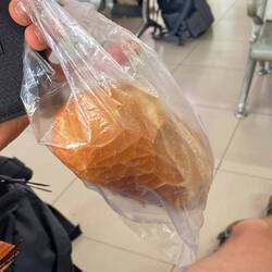 What you get ordering a veggie Banh Mi