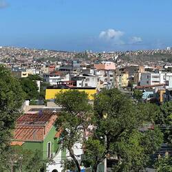 Sadly, a view of the slum areas