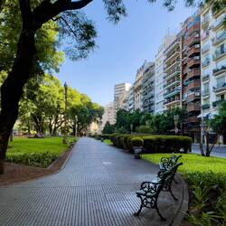 Strolling along neighborhood streets — BsAs, Argentina.