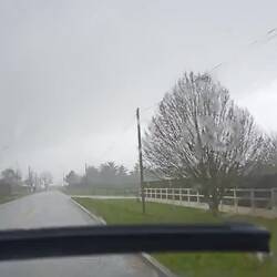 Fast 2 Stunden hat es geschüttet