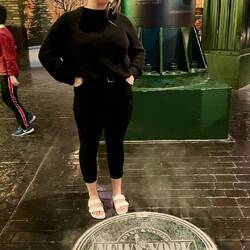 Well she sort of made it to New York