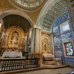 Church interior in Nazare