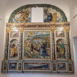 From the National Tile Museum of Lisbon