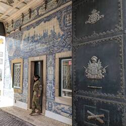 The entrance to the Military museum