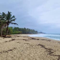 Spaziergang am schönsten Strand des Nationalparks