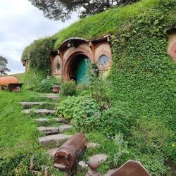 Das berühmte Haus von Bilbo Beutlin.