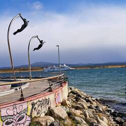 Und noch mehr Statuen.