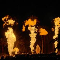 The volcano at The Mirage