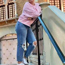 Kenzie enjoying The Venetian