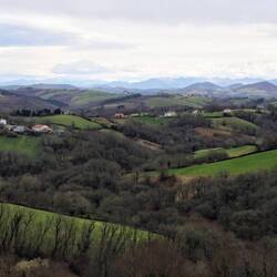 Landschaft bei La Bastide-Clairence