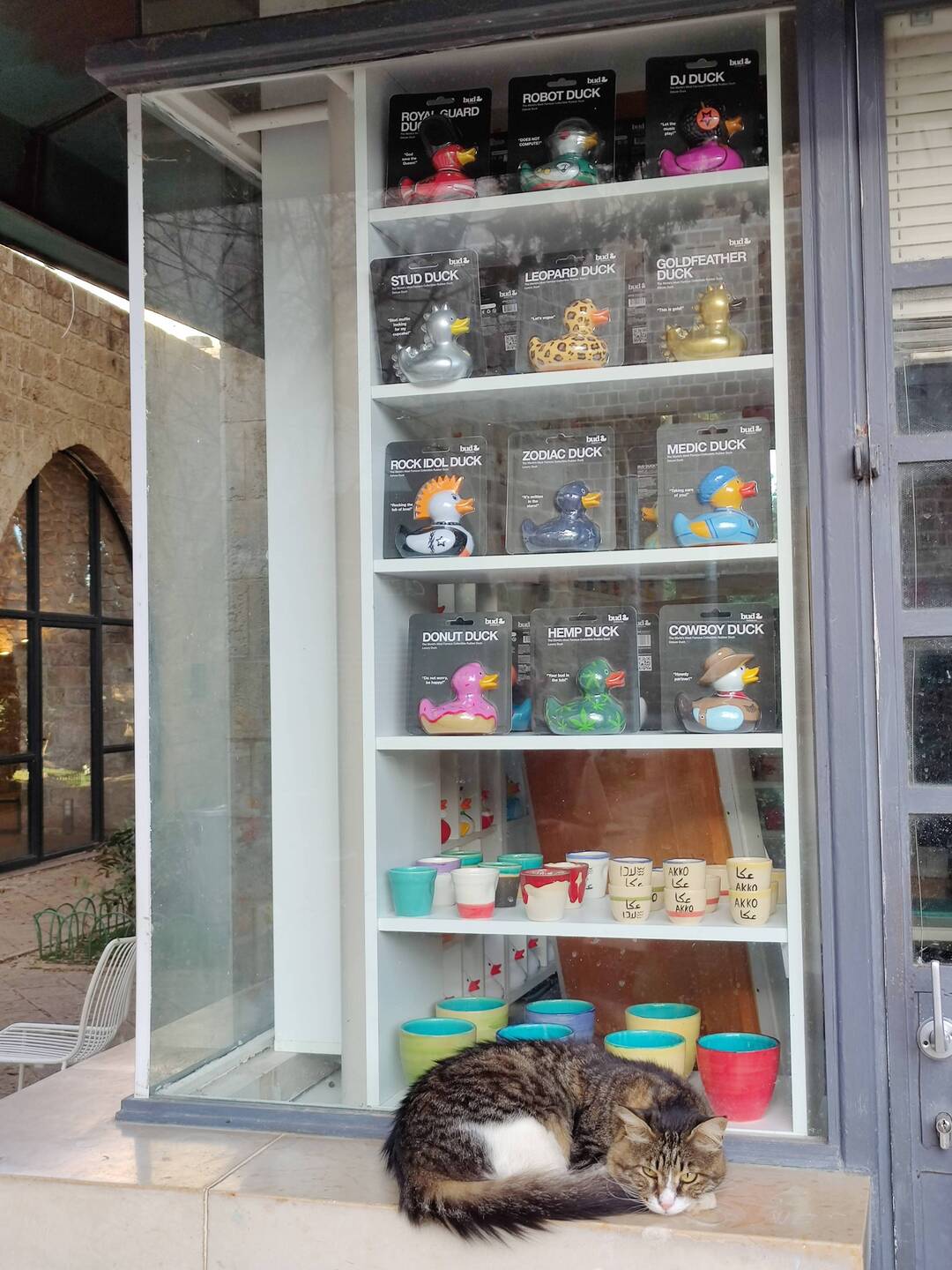 Duck Sale in ancient surroundings?