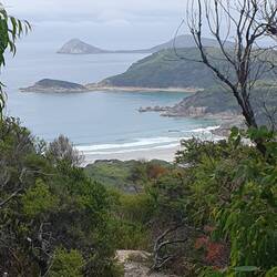 View on the way to Squeaky Bay