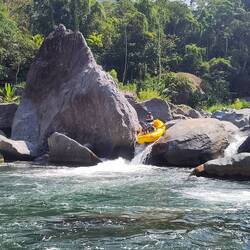 Rafting im Miniboot😄