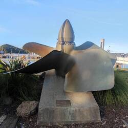 Und eine Schiffsschraube