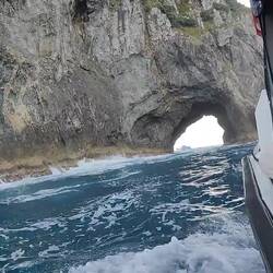 Und es geht durch.... Das Loch. Und Mats hatte Angst um Papas Handy ;)