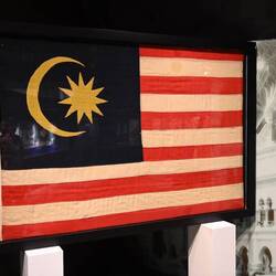 Originalflagge vom 31. August 1957