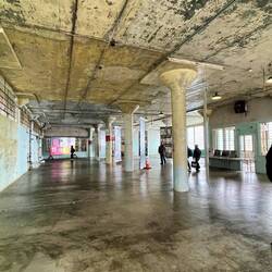 This would be a hive of industry in the day