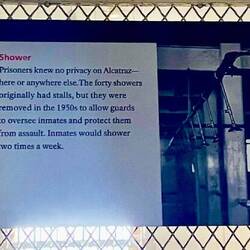 The process of entering Alcatraz