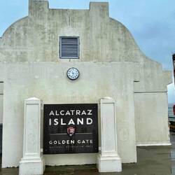 Alcatraz Island sign