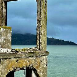 The mist adds to the atmosphere