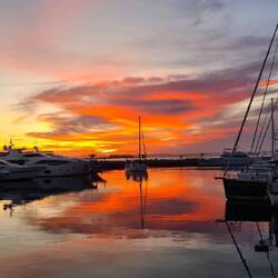 Toller Sonnenuntergang