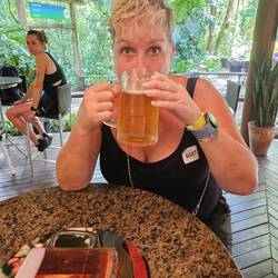 Lesser spotted beer drinking me