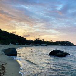 Abends ist es schön leer