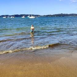 In den Wellen spielen...