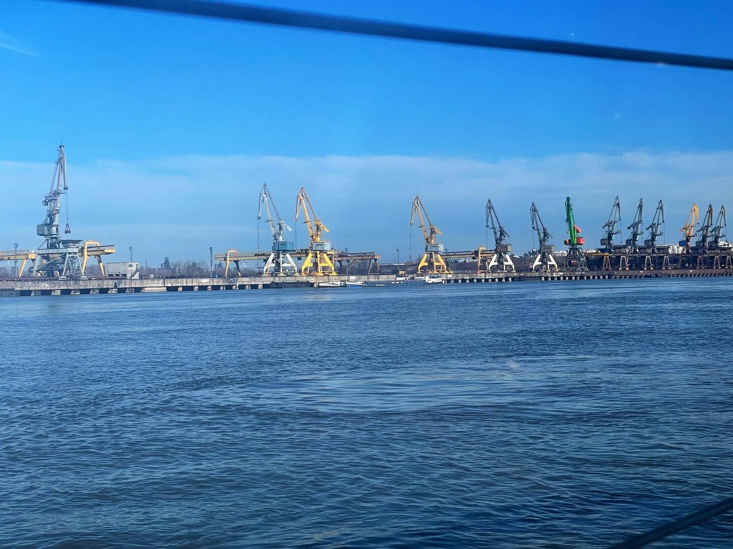 Letzter Blick auf Braila