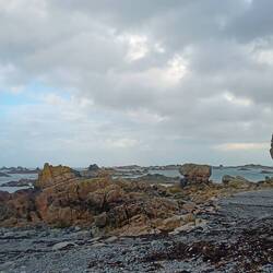 Blick aufs Meer im Norden