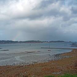 Blick auf die Ile de Brehat