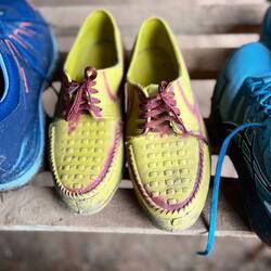 Profiausrüstung des Guides: echt Plastik😳