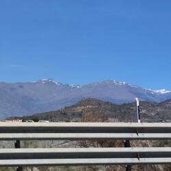 Schnee auf den Bergen 😳