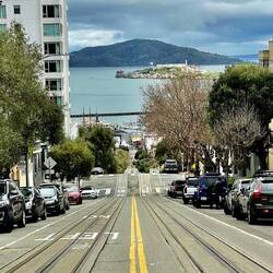 Trying to capture the steepness of the hills