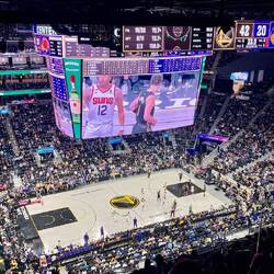 So many people, something you don't see in an Australian basketball game