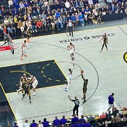 And we have a ball game