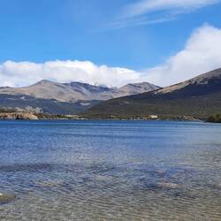 Ide letzte 4 km isch me zum ne See cho, womer no chli gsünnelet hei😍