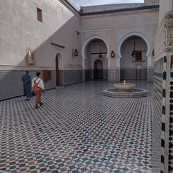 Mausoleum of Moulay Ismail, inside