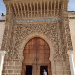 Mausoleum of Moulay Ismail, entrance